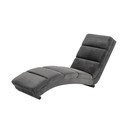 Sedia da salotto in velluto grigio Slinky - Actona