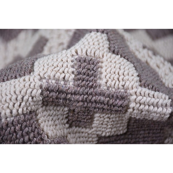 Tappeto in cotone beige, 60 x 90 cm Art - Vitaus-image-3