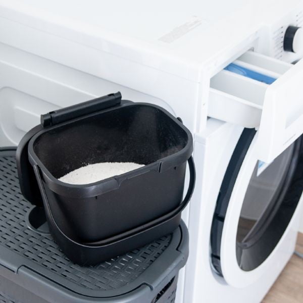 Contenitore nero per rifiuti compostabili 2,5 l - Addis-image-1