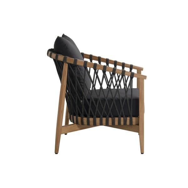 Sedia da giardino in legno di colore naturale Bora Bora - Hartman-image-4