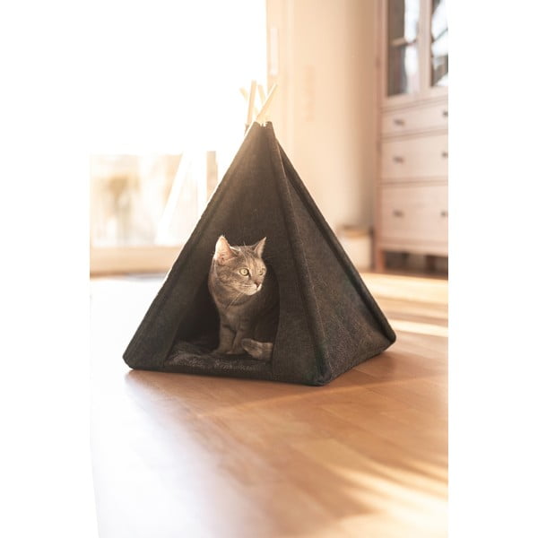 Tenda a tenda per animali domestici grigio scuro Tipi - Wenko-image-1