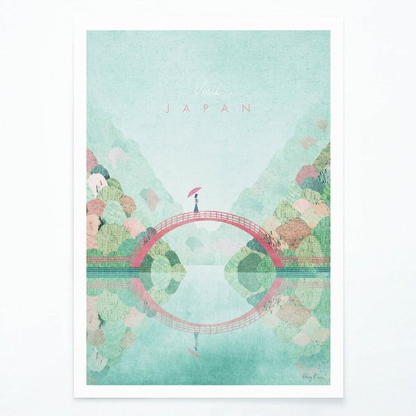 Poster II, 30 x 40 cm Japan - Travelposter