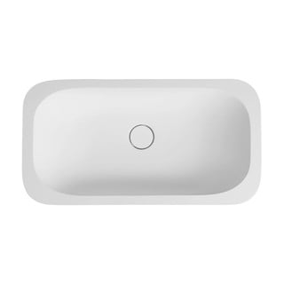 Lavabo bianco in pietra artificiale 59x35,5 cm Impala – Sapho