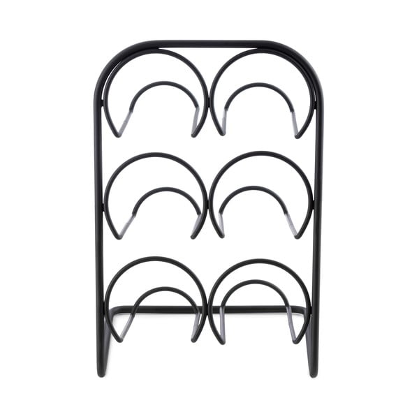 Portabottiglie in metallo per 6 bottiglie - Compactor-image-4