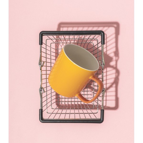 Tazza arancione in new bone china 370 ml Mae – ONA-image-1