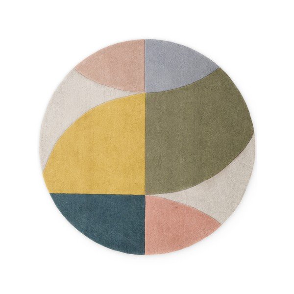Tappeto rotondo in lana tessuto a mano ø 160 cm Westminster Savile – Ted Baker