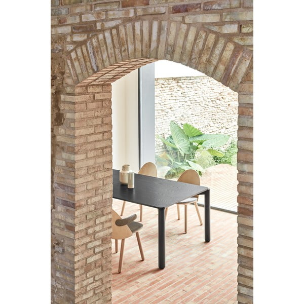 Tavolo da pranzo nero , 180 x 100 cm Atlas - Teulat-image-3