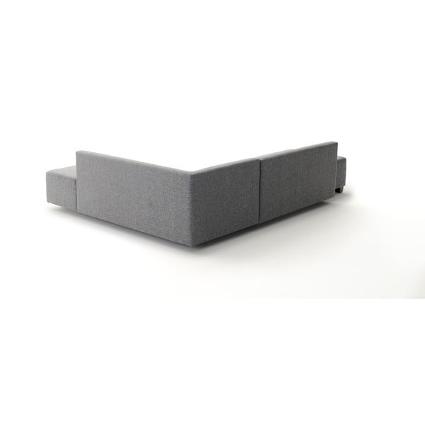 Divano letto Bailey grigio, angolo destro Manama - Balcab Home-image-1