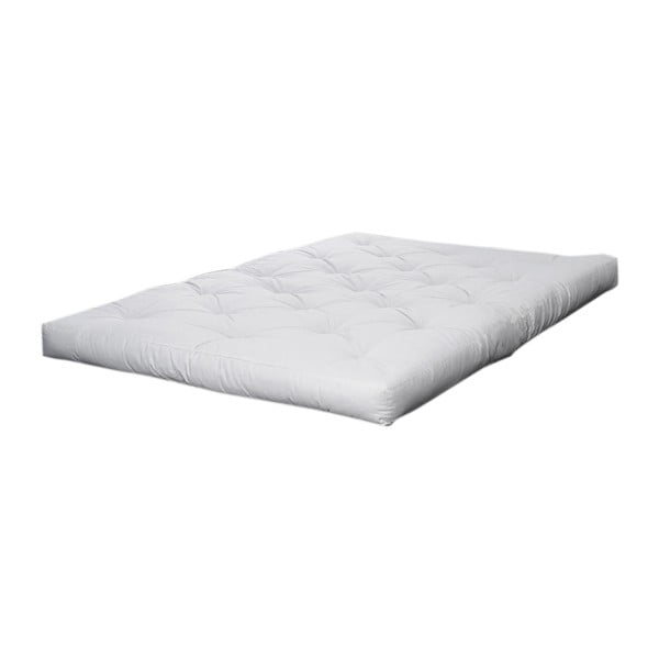 Materasso futon bianco media durezza 90x200 cm Comfort Natural - Karup Design