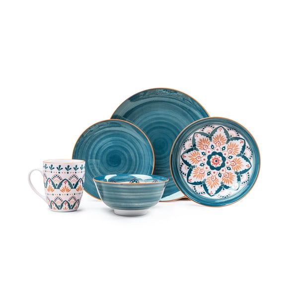 Set di piatti in porcellana da 20 pezzi Hestia - Bonami Essentials