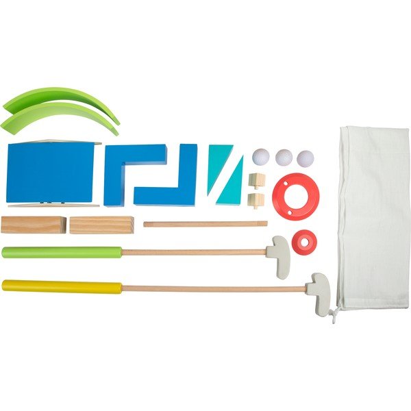 Set da minigolf attivo in legno per esterni - Legler-image-2