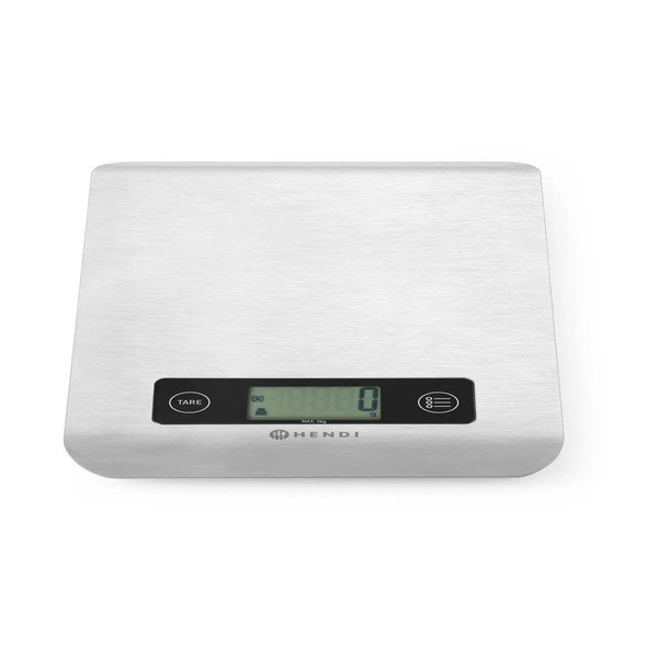Bilancia da cucina digitale in acciaio inox - Hendi-image-1