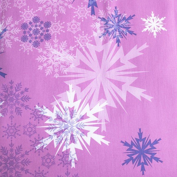 Set copripiumino e federa da bambini in cotone per culla 100x135 cm Frozen "Purple" – Jerry Fabrics-image-1