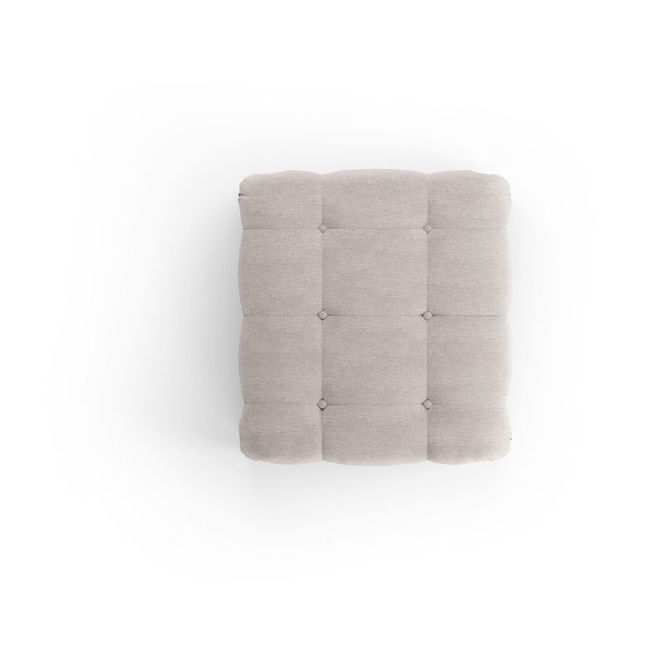 Poggiapiedi in grigio chiaro Ferento – Cosmopolitan Design-image-3