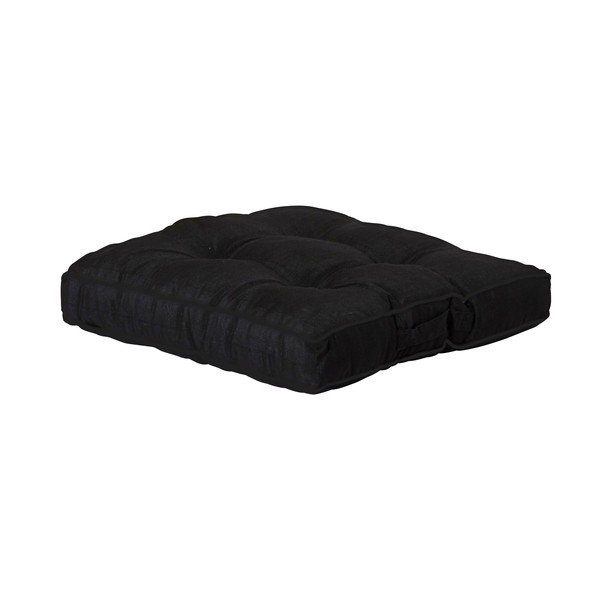 Sedile da giardino nero , 50 x 50 cm Casual - Hartman