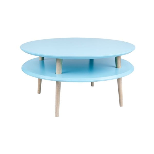 Tavolino UFO 35x70 cm, blu - Ragaba