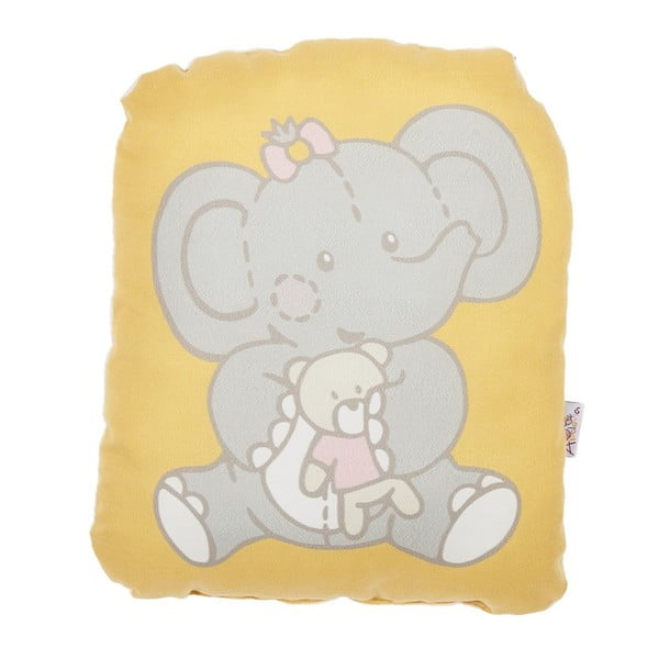 Cuscino per bambini in misto cotone Mike & Co. NEW YORK Cuscino giocattolo Caretto, 22 x 27 cm - Mike & Co. NEW YORK