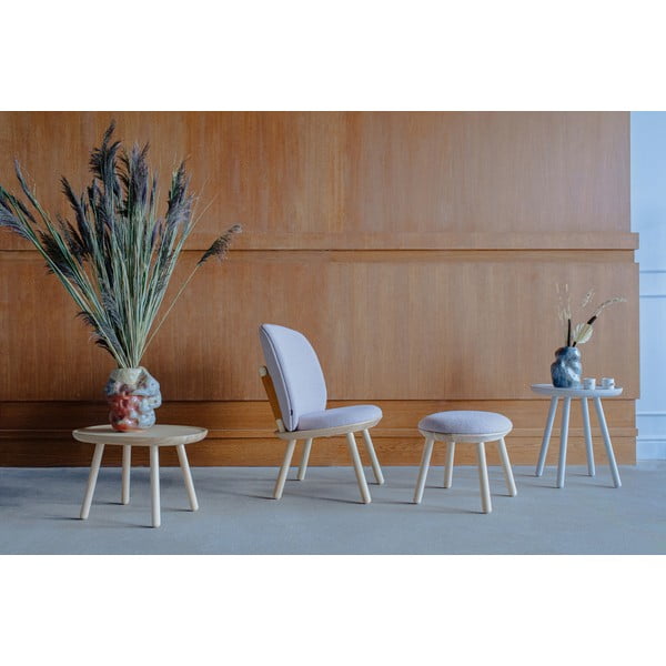 Pouf in lana beige Naïve - EMKO-image-1