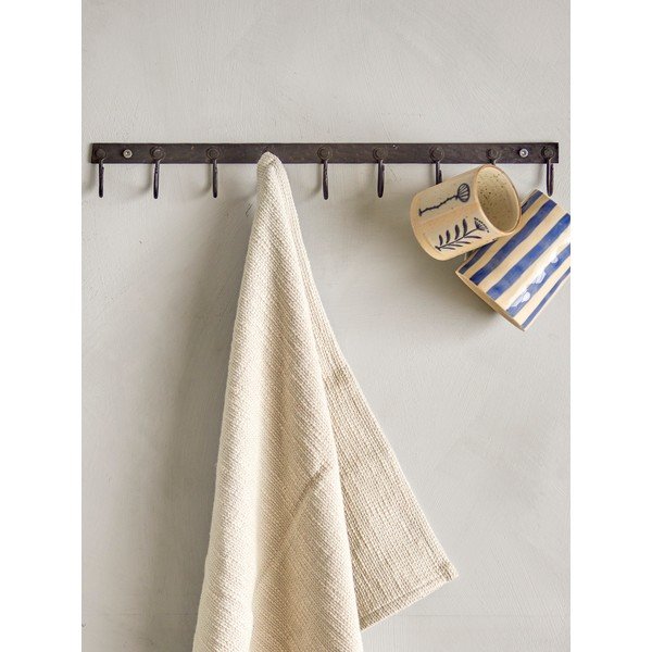 Appendiabiti da parete in metallo nero Jolene - Bloomingville-image-1