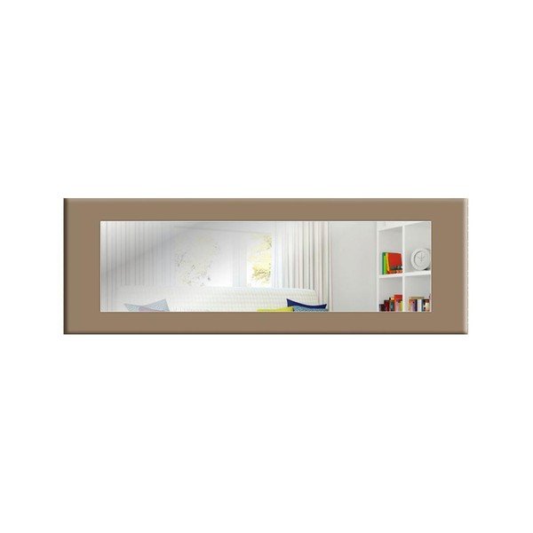 Specchio da parete con cornice grigio-marrone Eve, 120 x 40 cm - Oyo Concept