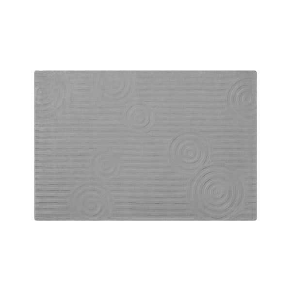 Tappeto in viscosa grigio 160x240 cm Uzu - Blomus
