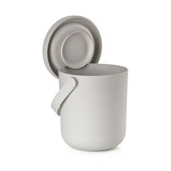 Contenitore grigio per rifiuti compostabili 3 l - Zone-image-3