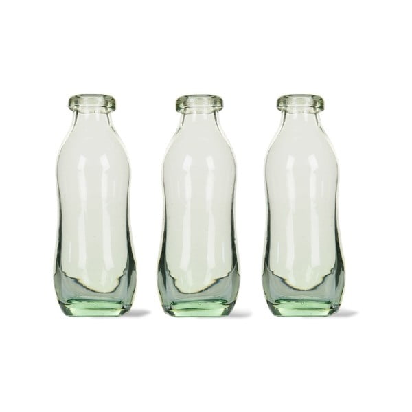 Set di 3 bottiglie di vetro Bottiglie, ø 5 cm - Garden Trading