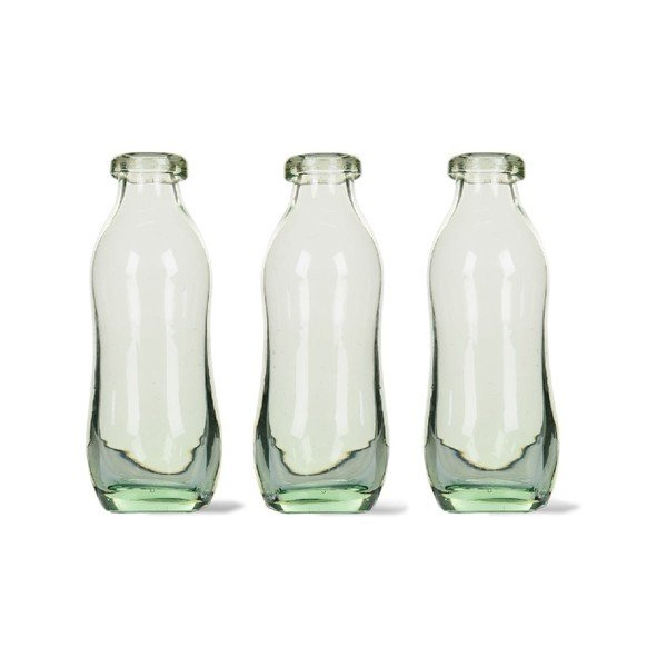 Set di 3 bottiglie di vetro Bottiglie, ø 5 cm - Garden Trading