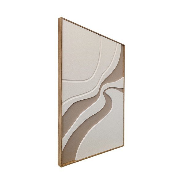 Dipinto stampato con cornice inclusa/fonoassorbente 62x92 cm Static – Styler-image-4