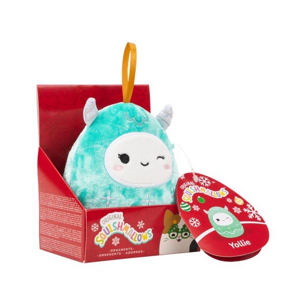 Decorazione per albero di natale in tessuto 10 cm Yollie – SQUISHMALLOWS-image-2