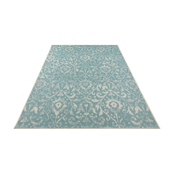Tappeto da esterno turchese e beige , 70 x 140 cm Hatta - NORTHRUGS-image-2