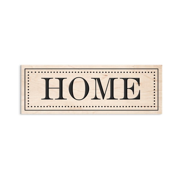 Decorazione da parete Home, 25 x 70 cm - Styler