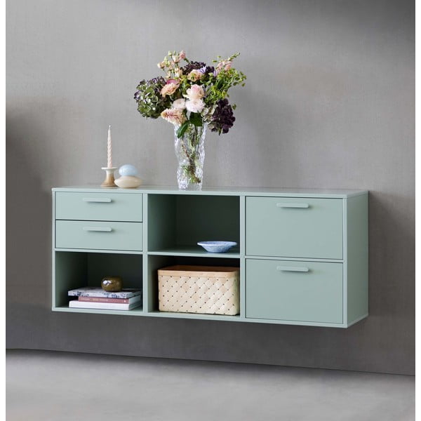 Cassettiera a muro verde Keep by Hammel - Hammel Furniture-image-1