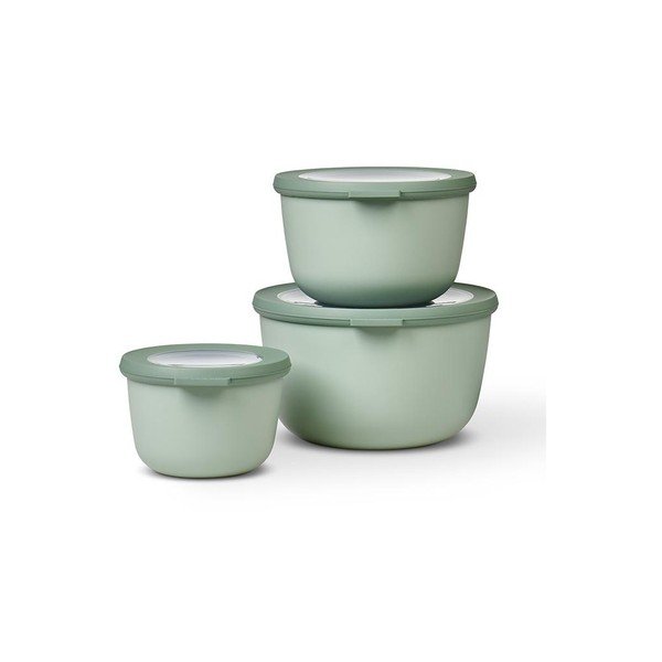 Scatole per alimenti in set 3 pz Cirqula – Mepal