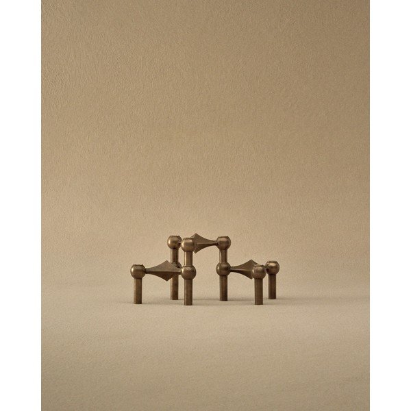 Portacandele in set in metallo 3 pz Nagel – STOFF Nagel-image-3