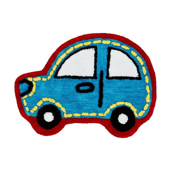 Tappeto per bambini a forma di automobile , 50 x 70 cm Car - Catherine Lansfield