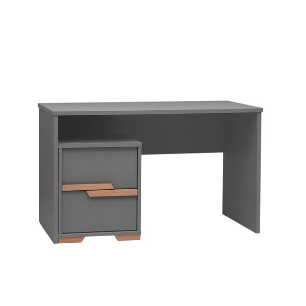 Comodino grigio scuro Snap - Pinio-image-2