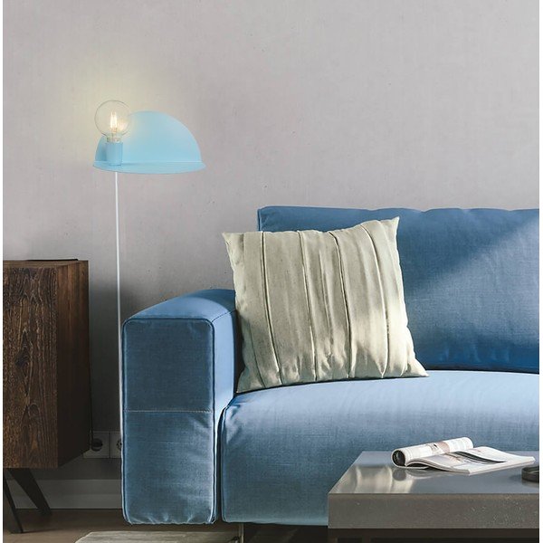 Lampada da parete blu con mensola Shelfie - Homemania Decor-image-4