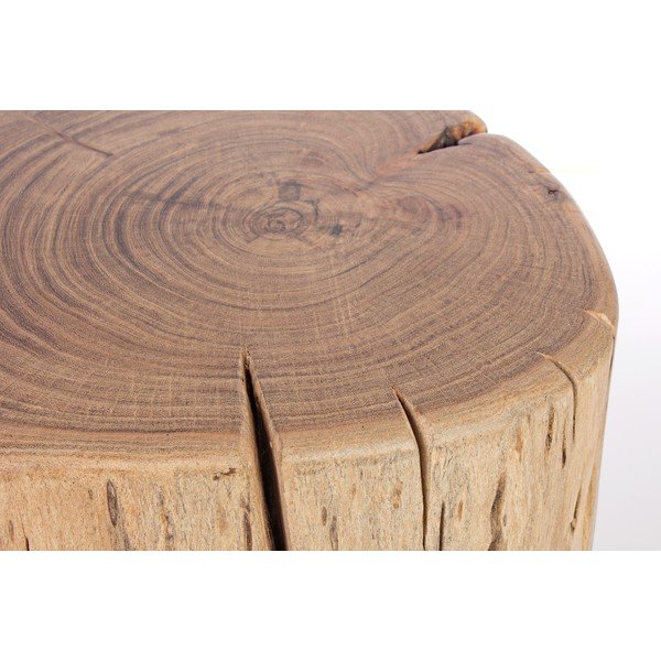 Sgabello di colore naturale in acacia massiccia Artur – Bizzotto-image-3