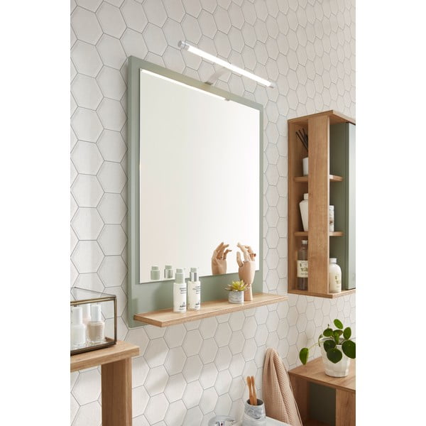 Specchio a parete con mensola 60x75 cm Set 963 - Pelipal-image-1