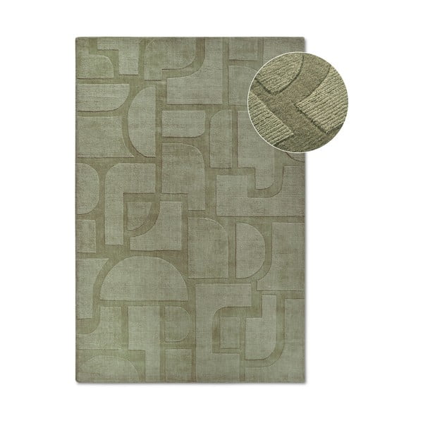 Tappeto verde in lana tessuto a mano 120x170 cm Alexis - Villeroy&Boch