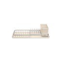Scolapiatti beige in metallo 46x20 cm – Brabantia