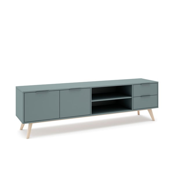 Mobile TV verde polveroso 180x53x40 cm Pisco – Marckeric-image-4