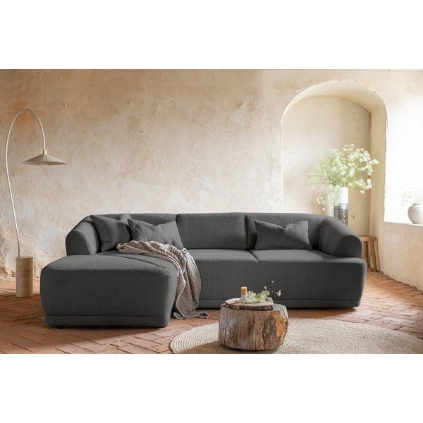 Divano angolare grigio scuro - Miuform-image-2