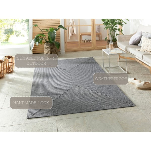 Tappeto grigio per esterni 170x120 cm - NORTHRUGS-image-4