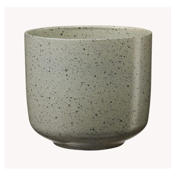 Vaso in ceramica grigio-verde Bari, ø 13 cm - Big pots