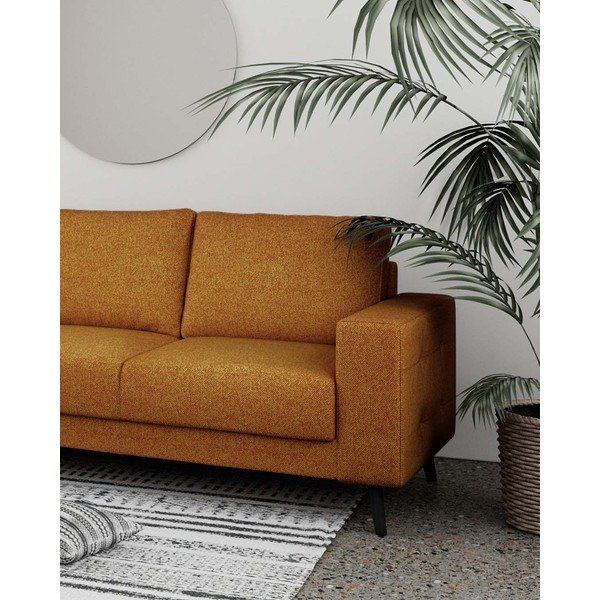 Divano arancione 233 cm Fynn - Ghado-image-4