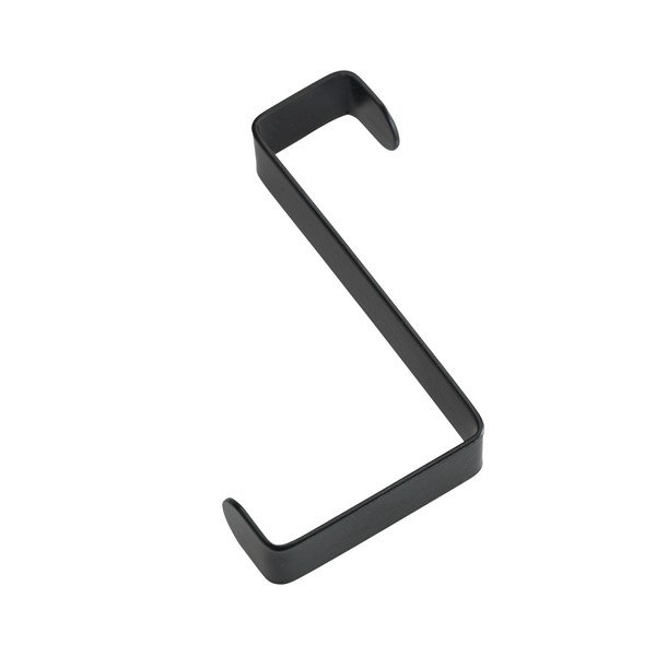 Set di 4 ganci per porte in nero opaco - Wenko-image-3