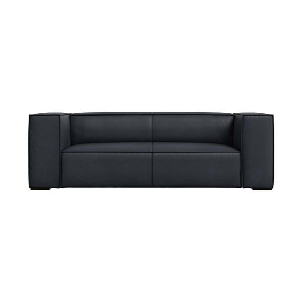 Divano in pelle blu scuro 212 cm Madame - Windsor & Co Sofas