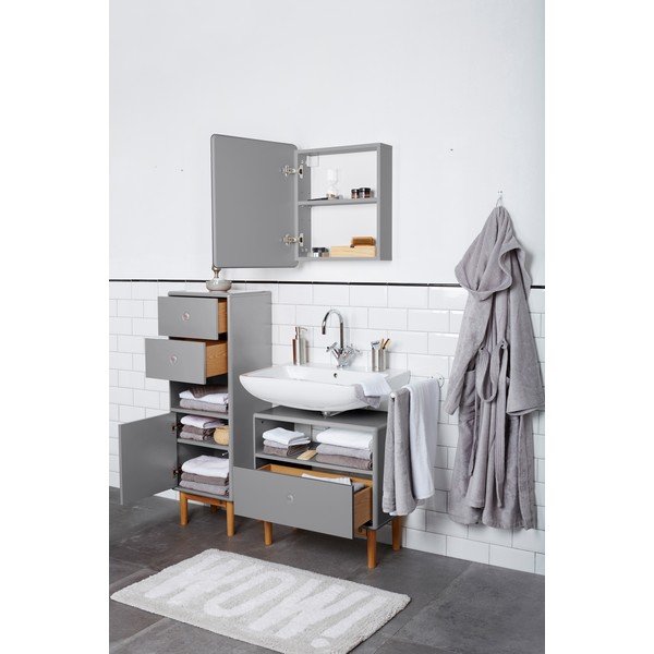 Mobile grigio sotto il lavabo 66x45 cm Color Bath - Tom Tailor-image-4